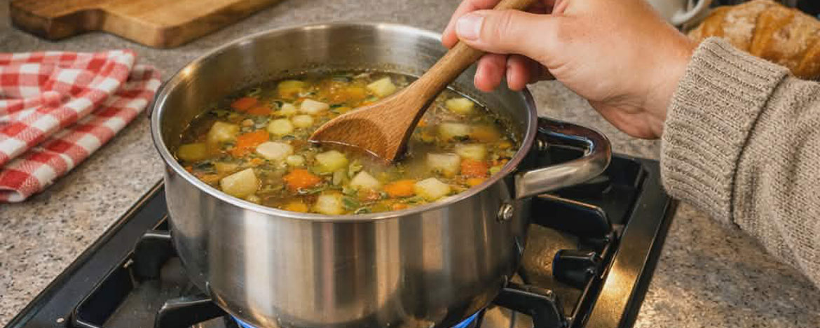 Χειμώνας στο αυτοκινούμενο ή το τροχόσπιτο. 5 εύκολες σούπες σε ένα σκεύος.